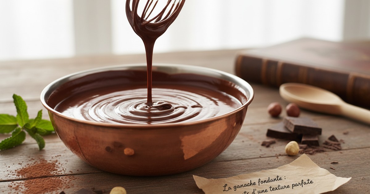 La ganache fondante : secrets d’une texture parfaite
