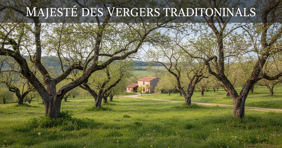 Les pruniers de plein vent : majesté des vergers traditionnels