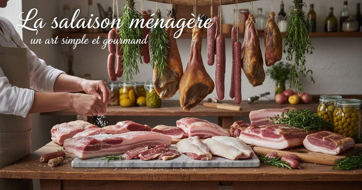 La salaison ménagère : un art simple et gourmand